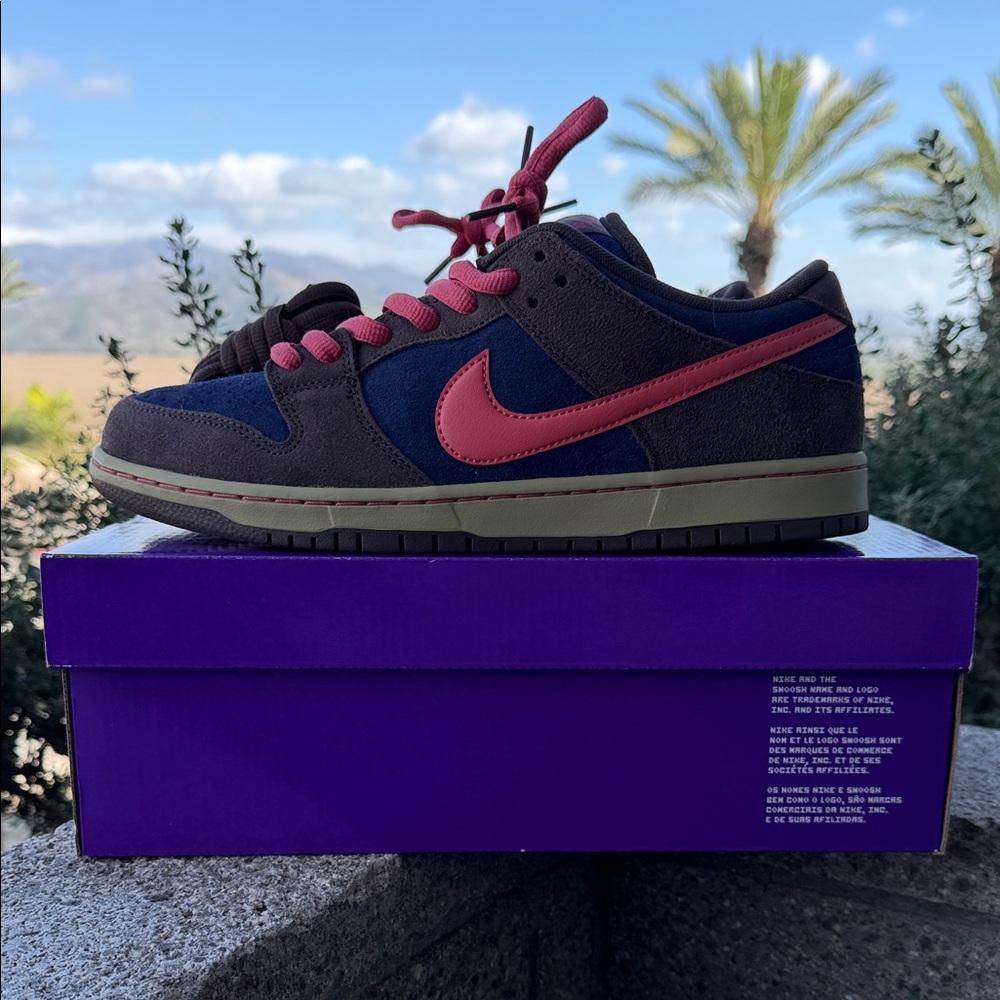 Nike SB Dunk Low Pro Barque Brown/ Adobe size 12 W/box - Picture 2 of 5